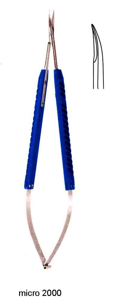 MİKRO MAKAS EĞRİ 15CM